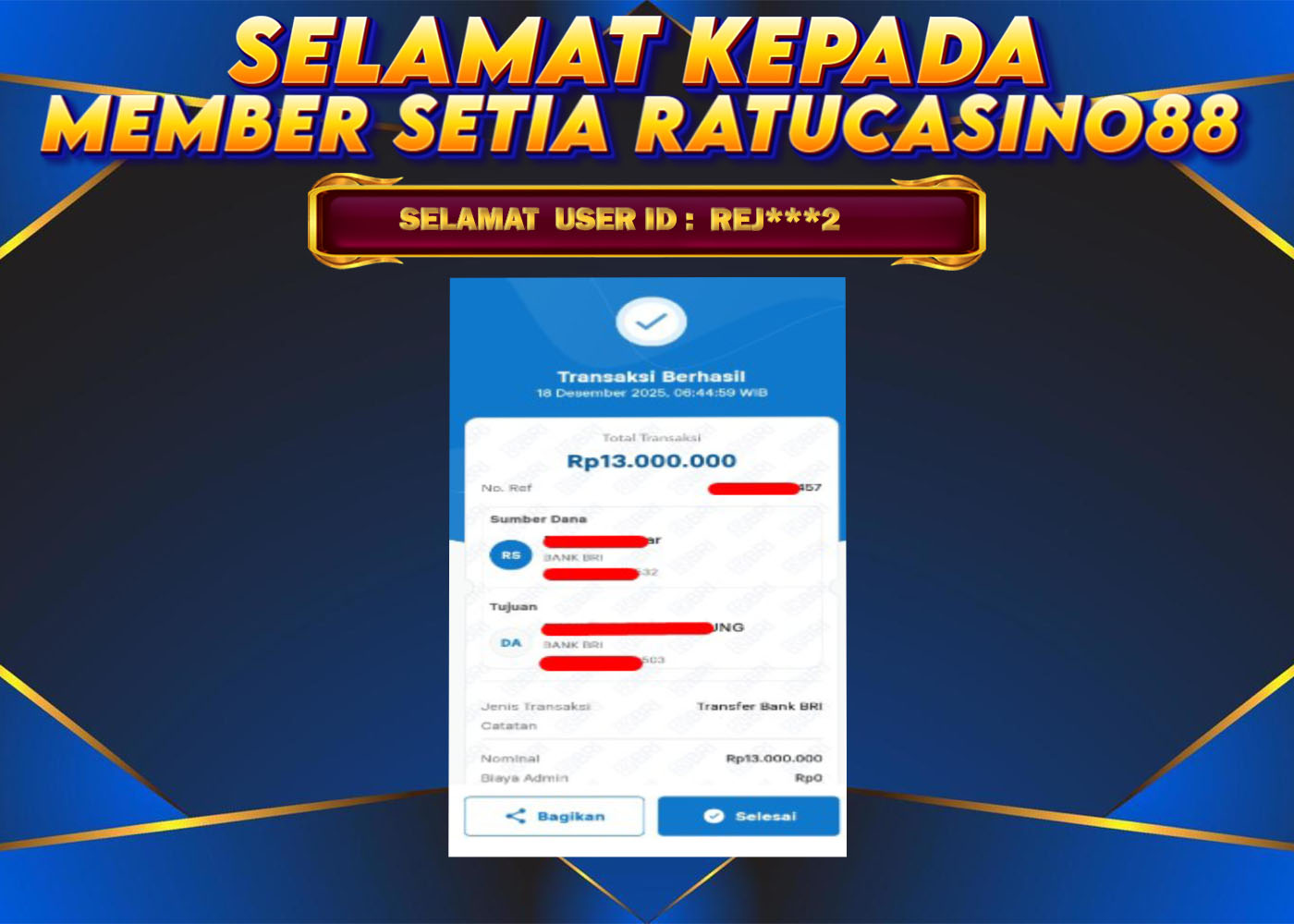 WITHDRAWAL MEMBER 161